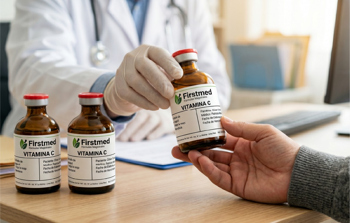 Viales de vitamina C Firstmed